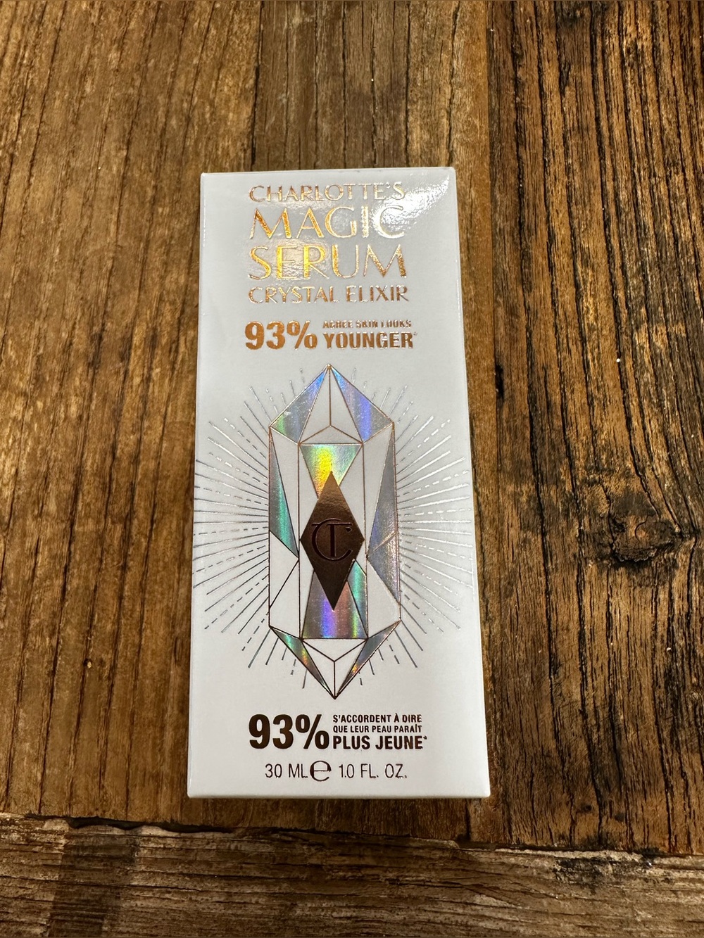 Charlotte Tilbury Magic Serum Crystal Elixir - White with Holographic Accents